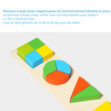 Blocs de Géométrie Montessori