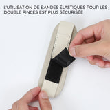 Porte-lunettes de soleil pour pare-soleil de voiture