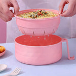 Bols de Ramen 1200ml avec filtre pour micro-ondes