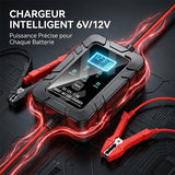 Chargeur intelligent 6V/12V automatique portable