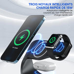 Chargeur de portable magnétique 2 en 1
