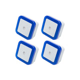 Veilleuse carrée à commande lumineuse