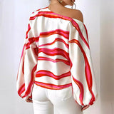Chemise rayée à épaulettes