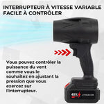 Séchoir manuel puissant pour le nettoyage de la poussière de voiture