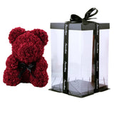 fleur cadeau ours rose