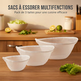 Sac d'essorage pour légumes