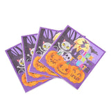 Décoration d'Halloween pour la maison Serviettes en papier, 20 pièces