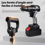 Mandrin à angle droit pour perceuse