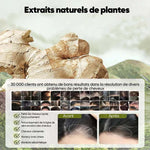 Shampooing au gingembre contre la chute des cheveux