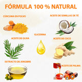 Jabón de limón, cúrcuma y ácido kójico