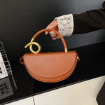 Sac à main pour femme, couleur unie, tendance