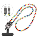 2-en-1 Cable de Datos de Carga Rápida y Cordón para Teléfono