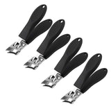 Coupe-Ongles Incurvé Anti-Projection à Large Ouverture