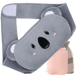 Ceinture bouillotte rechargeable en peluche