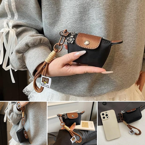 Mini porte-monnaie en nylon Dumpling