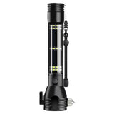 Lampe de poche tactique multifonction à énergie solaire