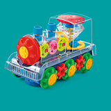 Jouets de voiture conceptuelle à roues dentées