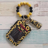💖 Portefeuille porte-clés en silicone tendance
