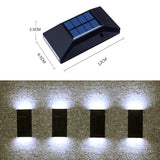 Lumière de Clôture pour Décoration de Jardin(2 pcs)