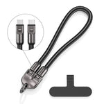 2-en-1 Cable de Datos de Carga Rápida y Cordón para Teléfono