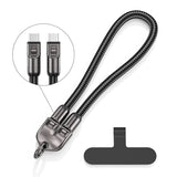 2-en-1 Cable de Datos de Carga Rápida y Cordón para Teléfono