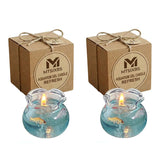Bougie parfumée mini aquarium à bulles