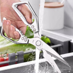 ✨ Ciseaux de cuisine polyvalents - Ciseaux de cuisine en acier inoxydable