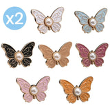 Boucle de taille papillon perle