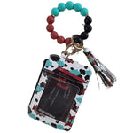 💖 Portefeuille porte-clés en silicone tendance