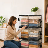 Sac de rangement transparent PVC ultra résistant