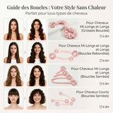 Boucleur satin multifonction sans chaleur