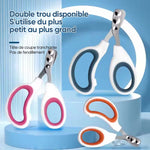 Coupe-ongles pour animaux de compagnie à double trou