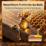 Spray lustrant pour bois à la cire d'abeille
