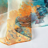 Nuages de voile doux Châle fin d'été