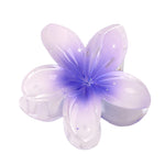 Pince à cheveux en forme de fleur d'œuf