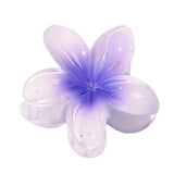 Pince à cheveux en forme de fleur d'œuf