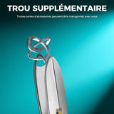 Coupe-ongles en Acier Inoxydable avec Anneau