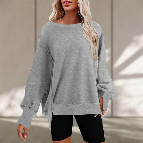 Pull oversize avec poches pour femmes