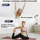 Horloge LED multifonctions
