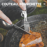 Set d'ustensiles multifonctionnels de camping 5 en 1