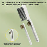 Brosse à récurer liquide 2 en 1