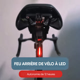 Feu arrière de vélo à LED