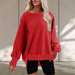 Pull oversize avec poches pour femmes