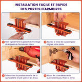 Gabarit de montage de porte d'armoire