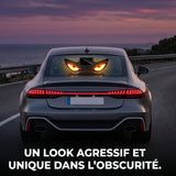 Feux dynamiques « Devil Eye » à énergie solaire pour voiture