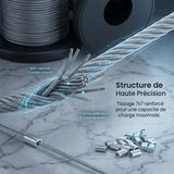 Câble en acier inoxydable 304