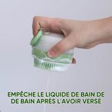 Brosse de bain en silicone pour animaux de compagnie