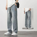 Jean droit ample pour homme