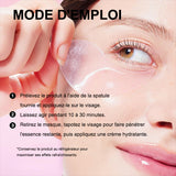 Patchs pour les yeux à base d'hydrogel de collagène peptidique (60 patchs)