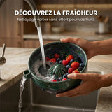 Bol de lavage pour baies Berry Swirl autonettoyant